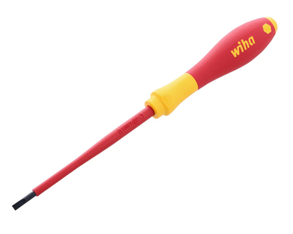 Insulated SoftFinish Slotted Screwdriver 3.5mm x 100mm