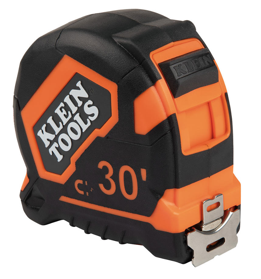Tape Measure, 30-Foot Magnetic Double-Hook