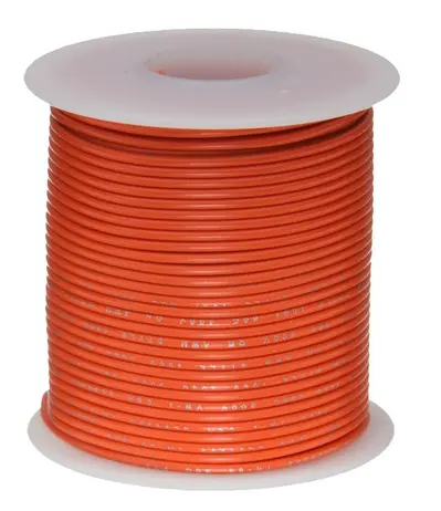 12Awg Orange Stranded 25'
