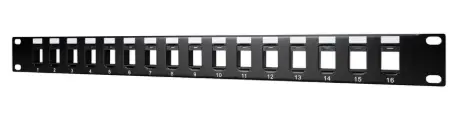 KEYSTONE PATCH PANELS 16PORT/1 UNIT