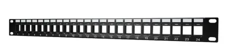 KEYSTONE PATCH PANELS 24 PORT/1 UNIT