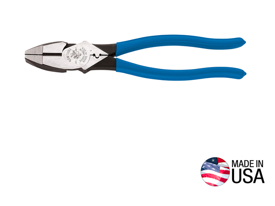 Lineman's Pliers with Crimping, 9-Inch