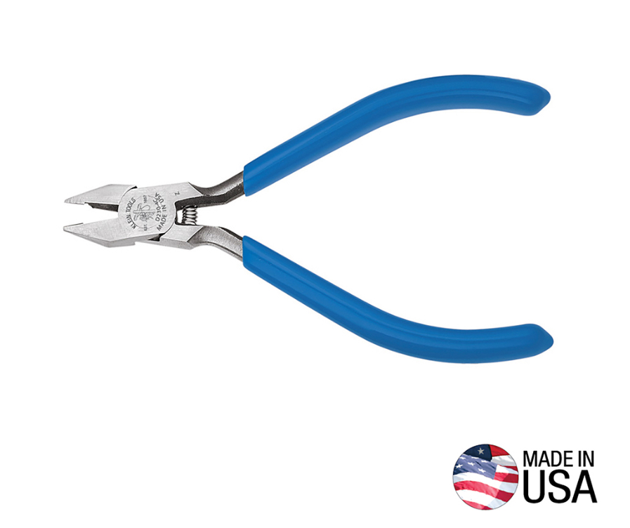 Diagonal Cutting Pliers, Electronics Nickel Ribbon Wire Cutter, 4-Inch
