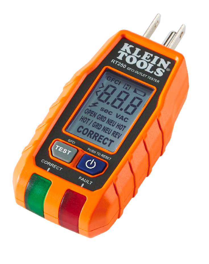 GFCI Receptacle Tester with LCD
