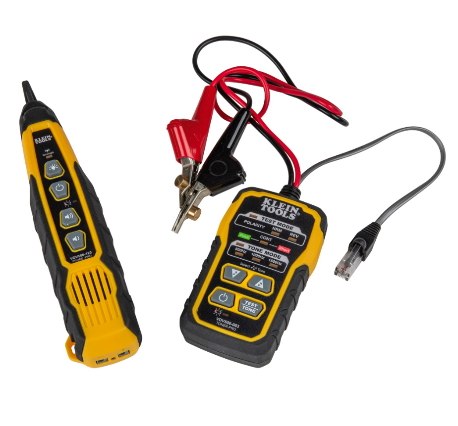 Tone & Probe PRO Electrical Wire Tracing Set, Batteries and Carrying Pouch