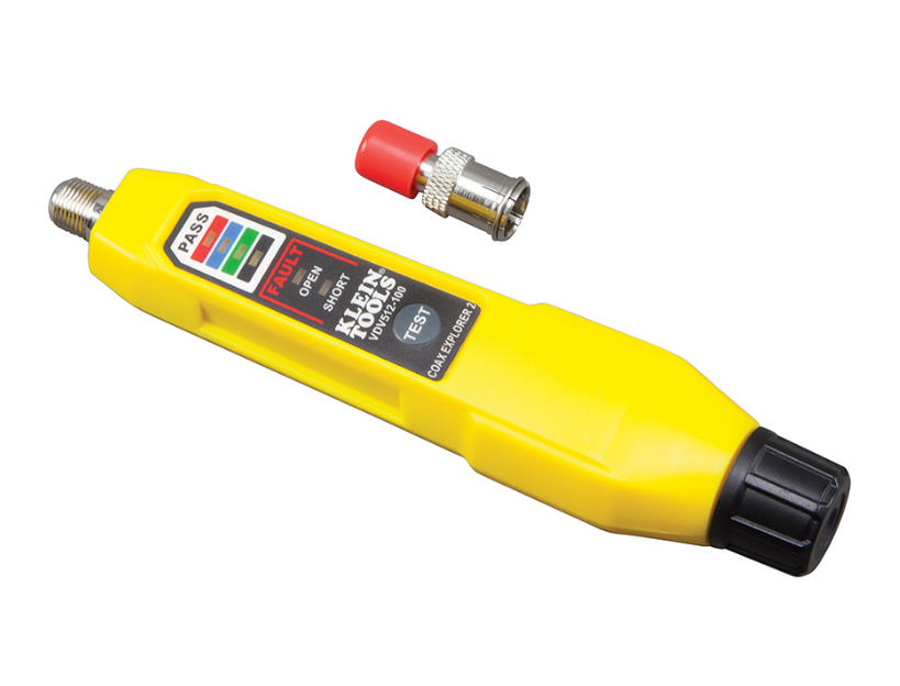 Cable Tester, Coax Explorer® 2 Tester with Batteries and Red Remote