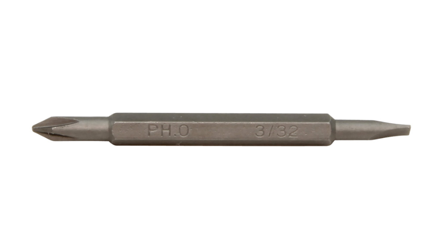 Bits, 4-in-1 Electronics, PH 0, SLTD 3/32-Inch
