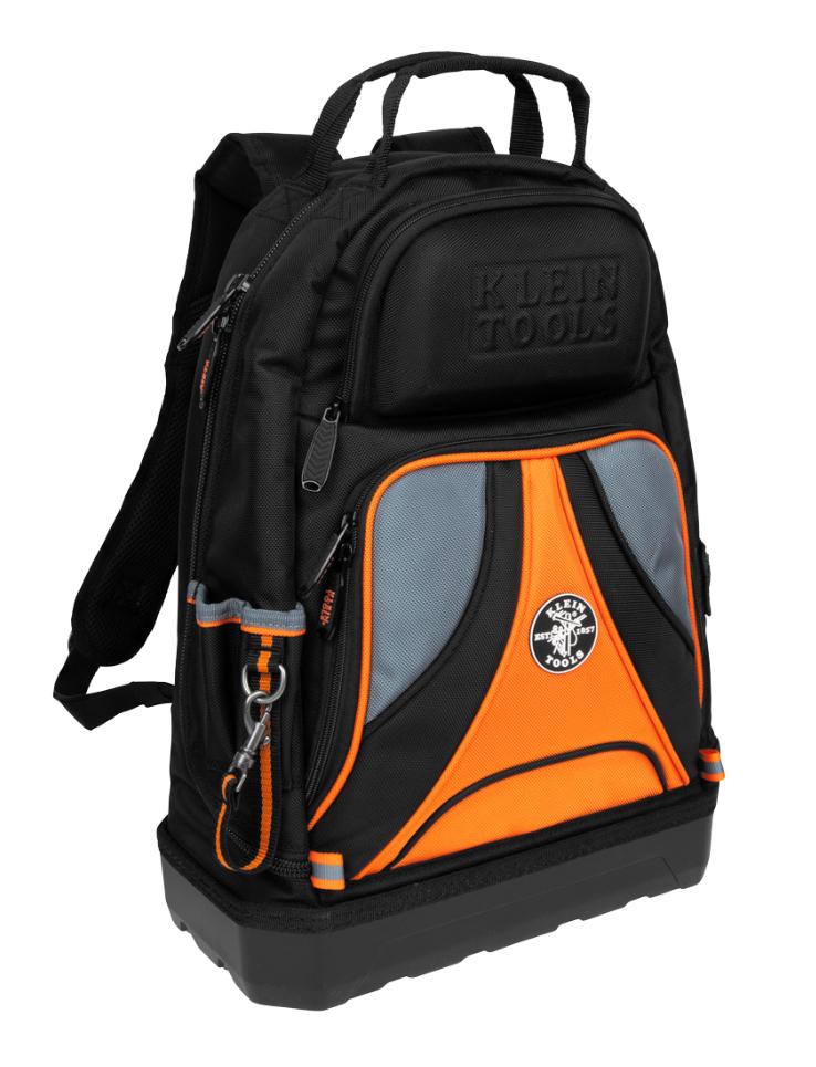 Tradesman Pro™ Tool Bag Backpack, 39 Pockets, Black, 14-Inch