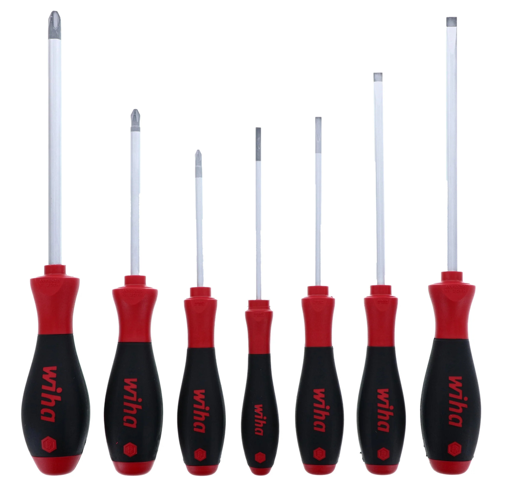 7 Piece SoftFinish Slotted and Phillips Screwdriver Set