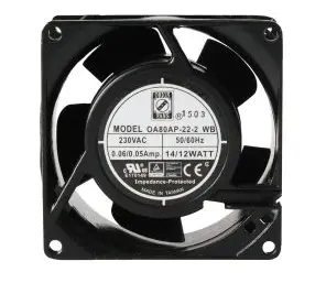 AC Fan - 230V 80 x 80 x 38mm