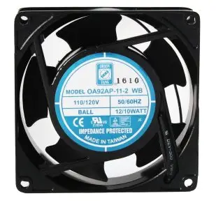 AC Fan - 115V 92 x 92 x 25mm
