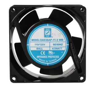 AC Fan - 115V 92 x 92 x 38mm