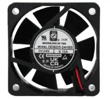 DC Fan - 24V 60 x 60 x 25mm TACH