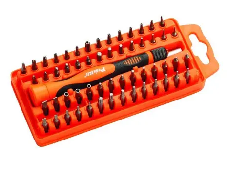 58 Piece Precision Electronic Screwdriver Bit Set