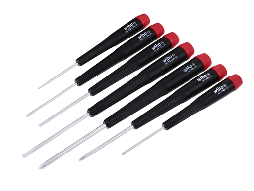 [26197] 7 Piece Precision Slotted and Phillips Screwdriver Set