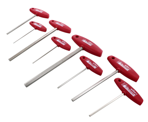 [33493] 8 Piece Classic Grip Hex Metric T-Handle Set