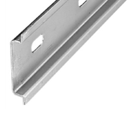 [TS3575SL1-A] DIN Rail TS 35 x 7.5 Alum Slotted 1M Length