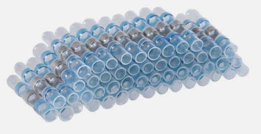 [76-HISBC16L] Heat Shrink Solder Sleeve 16-14AWG BLUE 50 PCS