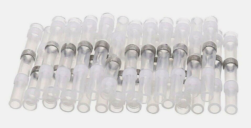 [76-HISBC26Y] HEAT SHRINK SOLDER SLEEVE 26-24WG WHITE  25PCS
