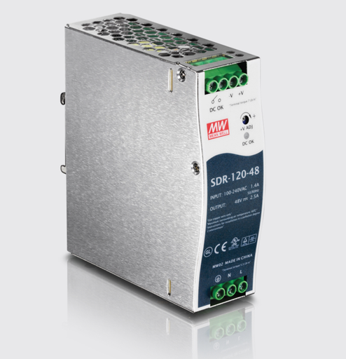 [TI-S12048] DIN RAIL 48V 120W POWER SUPPLY