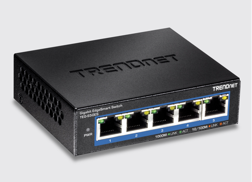 [TEG-S50ES] 5-PORT GIGABIT EDGE SMART SWITCH