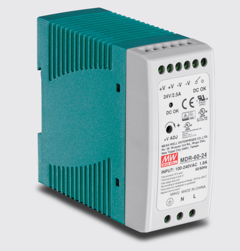 [TI-M6024] DIN RAIL 24V 60W POWER SUPPLY