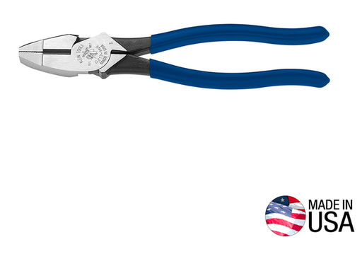[D213-9NE] Lineman's Pliers, New England Nose, 9-Inch