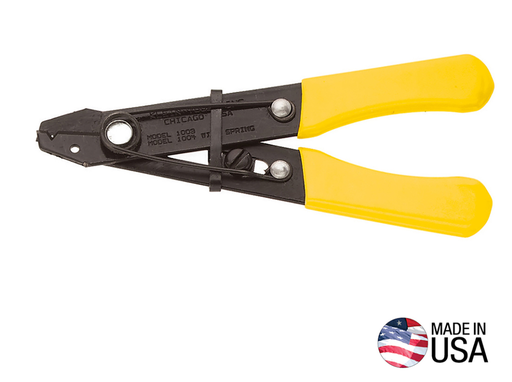 [1004] Wire Stripper and Cutter with Spring