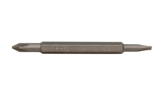 [13391] Bits, 4-in-1 Electronics, PH 0, SLTD 3/32-Inch