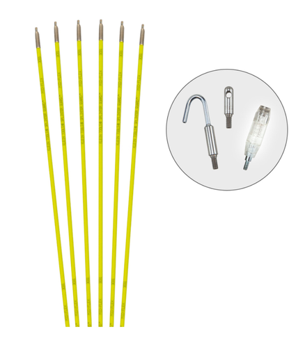 [56430] Mid Flex Glow Rod, 30-Foot