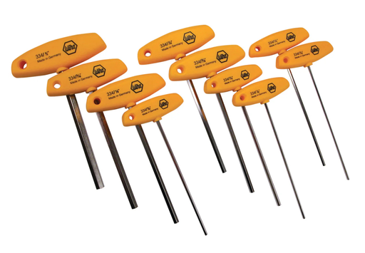 [33492] 10 Piece Classic Grip Hex SAE T-Handle Set