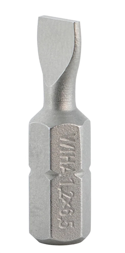 [71002] Standard Bit Slotted 6.5 x 25mm