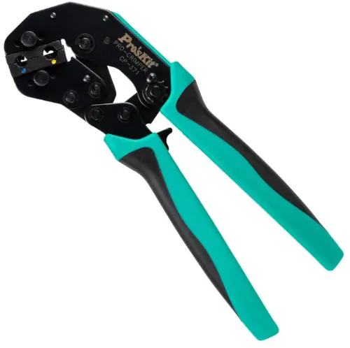 [902-330] Crimpro Cimper for Yellow and Blue Insulated Flag Terminals AWG 16-10ss