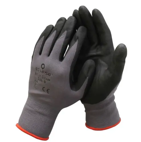 [902-621] ECLIPSE 902-621 NITRILE COATED WORK GLOVES (L)