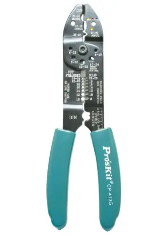 [CP-413G] Wire Stripper/Crimper AWG 8-26 with Cutting Head
